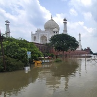 Flooding Near The Taj Mahal May Actually Be Beneficial