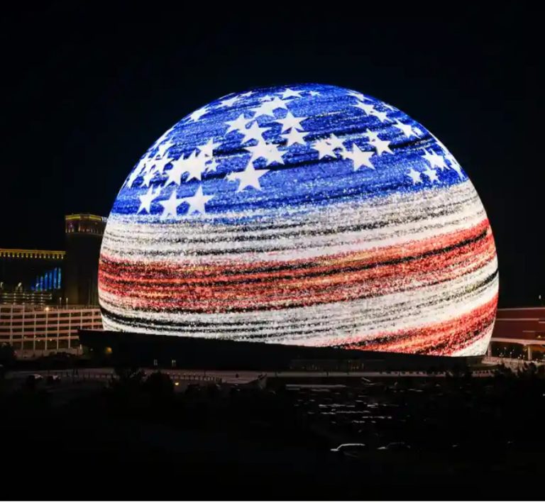 Las Vegas Lights Up $2.3 Billion Video Screen — World’s Largest