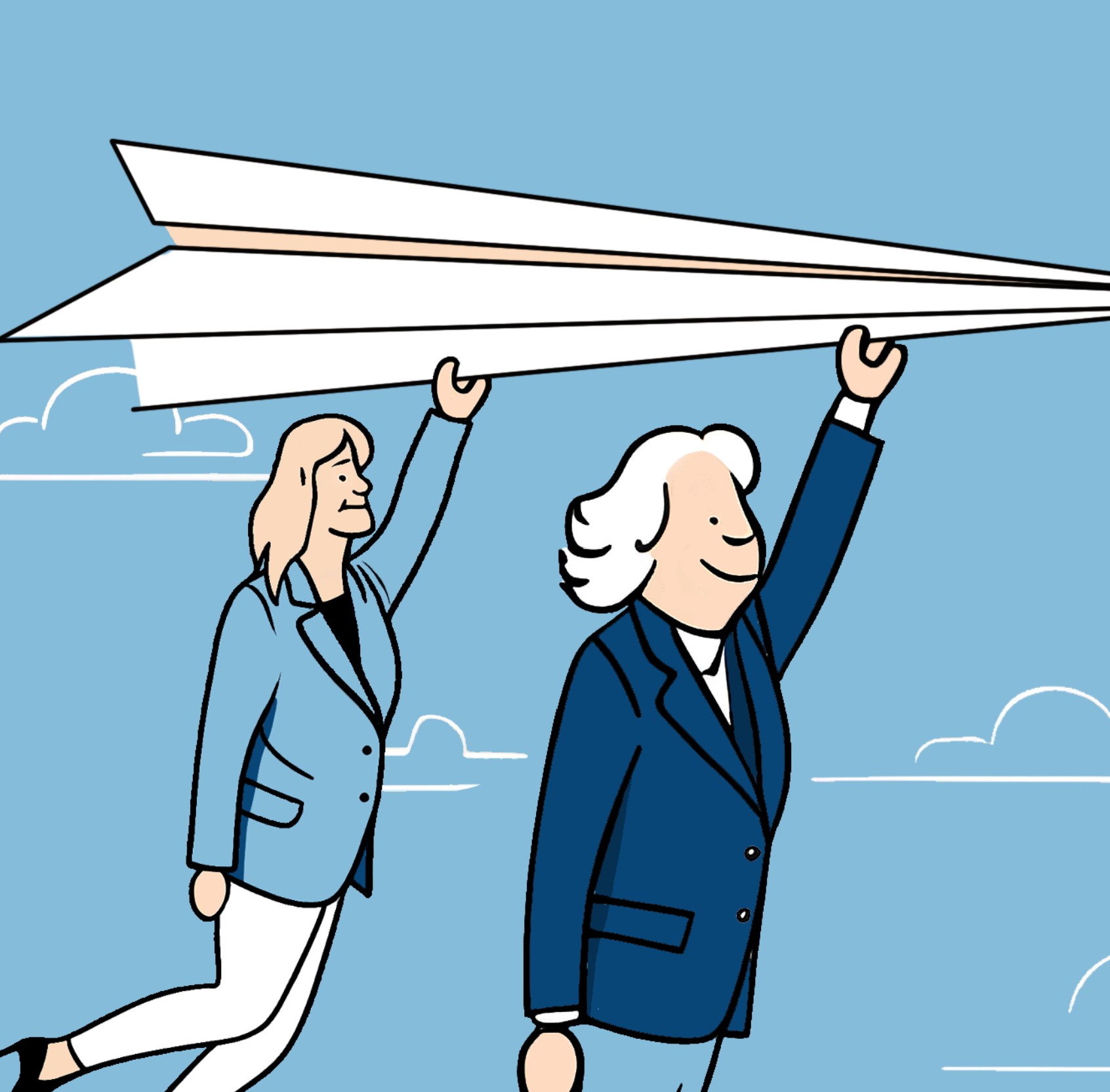 Graydon Carter Takes To The Air