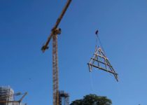 First Pictures: Giant Oak Trusses For Notre Dame Hoisted Into Place