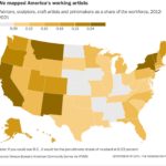 Data Analysis: Where America’s Writers And Artists Come From