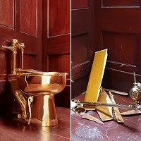 Did They Just Catch The People Who Stole The Solid Gold Toilet Sculpture?