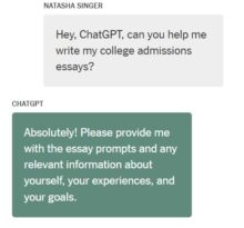The College Essays ChatGPT Wrote For Me To Submit To The Ivies