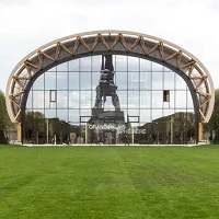 This Fancy New Arts Venue Is Right Across From The Eiffel Tower. It’s Meant To Be Temporary, Just like The Eiffel Tower Was.