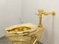 Four Men Arrested And Charged With Theft Of Maurizio Cattelan’s Solid Gold Toilet