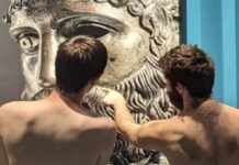 The Sculptures Were Nude, And So Were The Museum Visitors