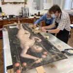How The Getty Museum Did The “Rigorous,’ Sometimes Hair-Raising” Work To Restore Cranach’s “Adam” And “Eve”