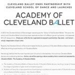 More Upheaval At Cleveland Ballet As It Severs Ties With Its Own Dance School