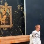 Climate Protesters Throw Soup At The Mona Lisa