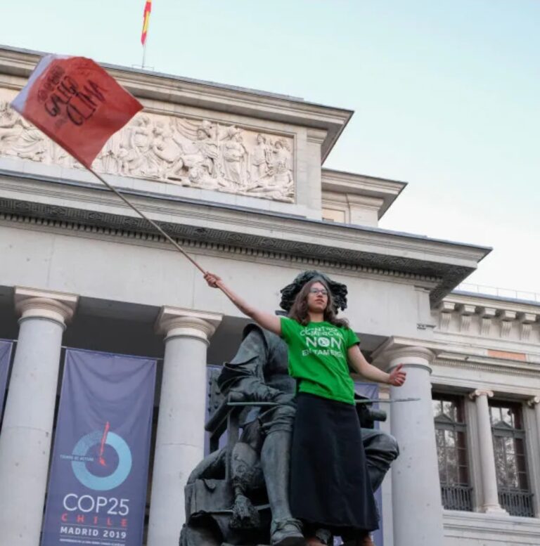 Spanish Police Make Mass Arrests After Climate Change Activists Assault On Museum
