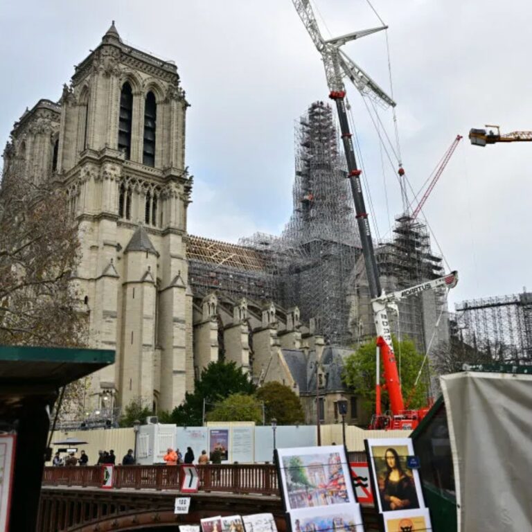 French President Macron Proposes Art For Notre Dame Windows. Outrage Ensues