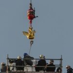 Notre-Dame’s New Spire Is In Place As Reconstruction Forges Ahead