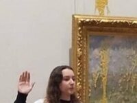 Climate-Protesting Art Vandals Throw Soup At A Monet