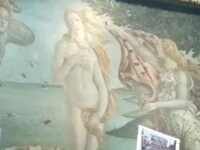 Now Climate-Protesting Art Vandals Have Struck Botticelli’s “Birth Of Venus” (At Least They Didn’t Throw Soup)