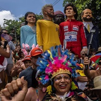For This Brazilian City’s Carnival, The Giant Street Puppets Come Out
