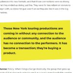 An Idea To Make Theatre Sustainable Again