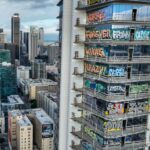 Taggers Cover Stalled LA Tower With Graffiti