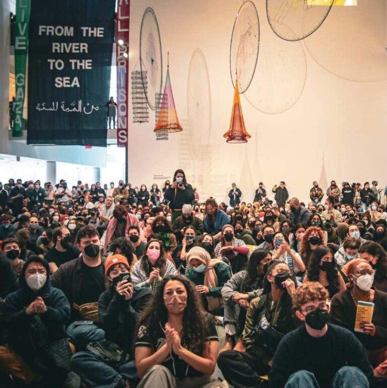 Pro-Palestine Protestors Take Over MoMA