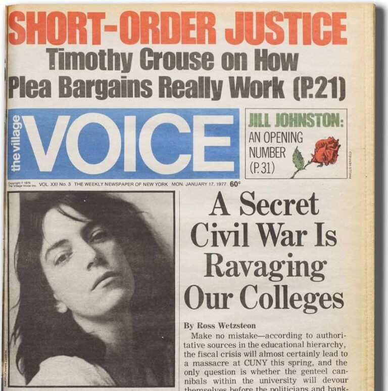 Why The Village Voice Worked
