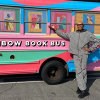 RuPaul Is Sending A Rainbow Book Bus Across America To Give Away Banned Books