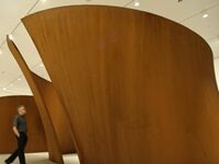 Richard Serra Made Modern Sculpture Exciting — By Creating The Feeling That It Might Fall On You