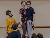 Actors From The Bombed-Out Theatre In Occupied Mariupol Return To The Stage