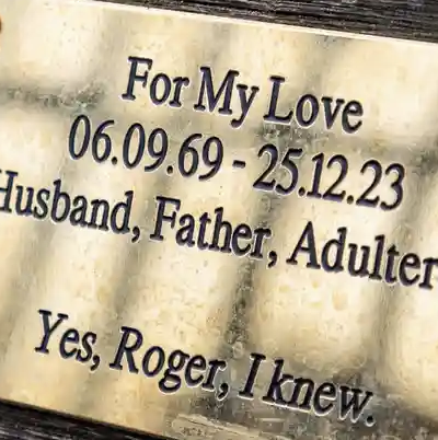 Was The Artist Of The Adultery Plaque A Really Angry Spouse, Or Banksy?