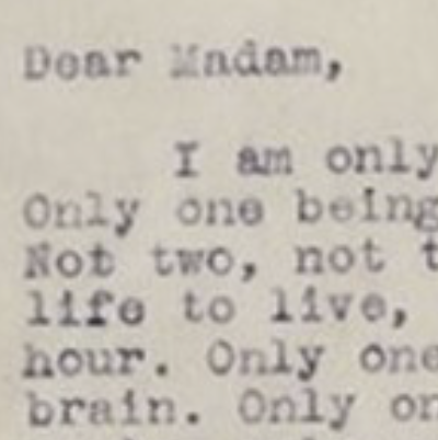 A Perfectly Written Rejection Letter For Gertrude Stein