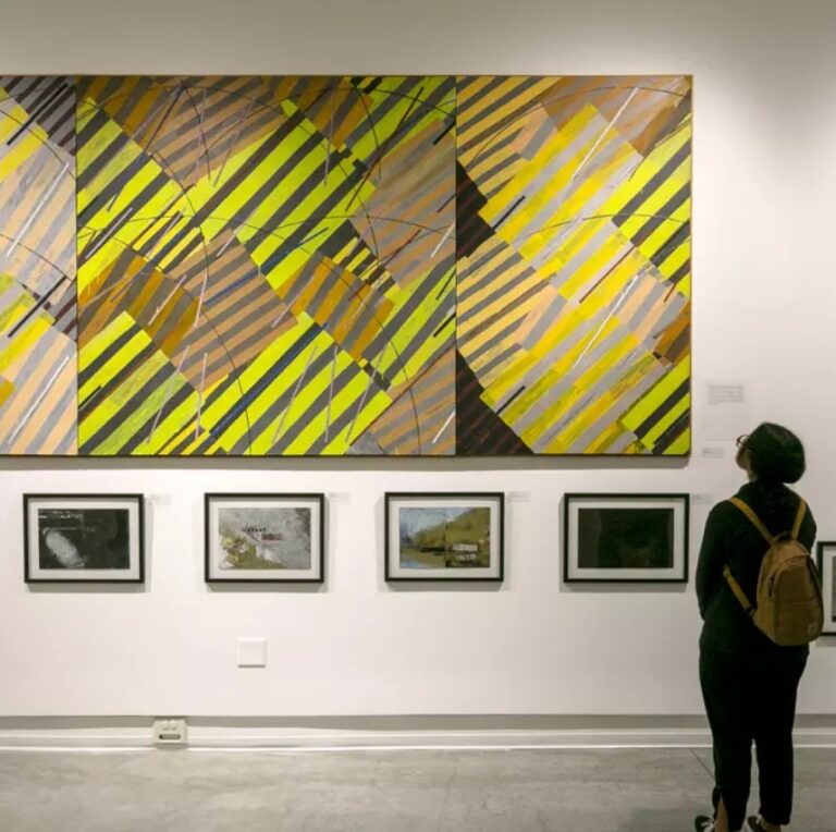 Large Warhol Silk Screen Painting Missing From College