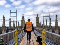 How To Install Hundreds Of Solar Panels Atop A 500-Year-Old Church