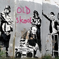 When Inigo Philbrick And I Tried To Cut A Banksy Out Of The Wall It Was Painted On