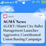AGMA Accuses Miami City Ballet Of Union-Busting Campaign