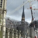 The State Of Notre-Dame de Paris Cathedral Five Years After The Fire