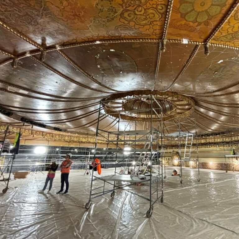 Workers Restoring San Francisco’s Castro Theatre Find 100-Year-Old Missing Arch
