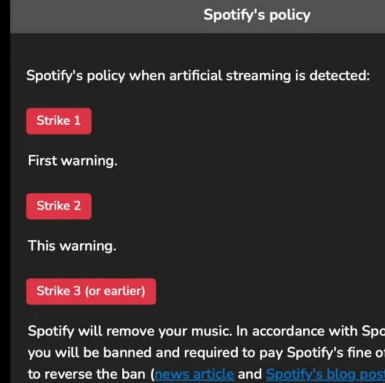 Fraud Fail: Musicians Are Seeing Their Music Being Taken Down From Streaming Services