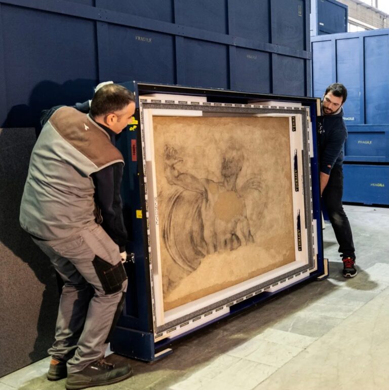 Is This Drawing On A Villa’s Kitchen Wall A Michelangelo? After Five Centuries, It’s For Sale
