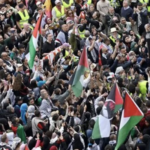 Thousands Protest For Palestine In The Lead-Up To The EuroVision Final