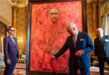 King Charles’ Official Portrait: Really Really Red