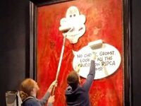 Now There Are Animal-Rights-Protesting Art Vandals, And They’ve Gone After Charles III’s Portrait