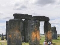 Stonehenge (Stonehenge!) Is Latest Target Of Climate-Protesting Art Vandals
