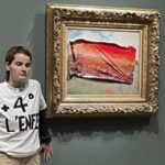 Climate-Protesting Art Vandal Strikes A Monet At The Musée d’Orsay