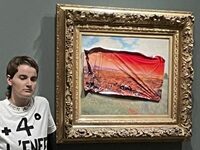 Climate-Protesting Art Vandal Strikes A Monet At The Musée d’Orsay