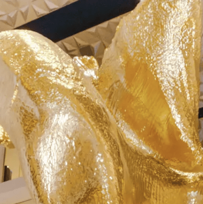 Big, Golden Art In Las Vegas