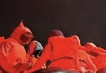 Banksy Sets, Or Maybe Starts, A Work Of Art During A Band’s Set At The Glastonbury Festival