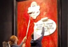 Vandals Deface King Charles’ Official Portrait