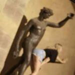 Tourist In Florence Filmed Grinding Herself On Nude Statue Of Bacchus