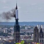 Another French Cathedral Catches Fire. This One Was Saved.