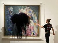 Climate-Protesting Art Vandals Who Attacked A Klimt Give Up And Disband