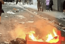 In Liverpool, England, Far-Right Rioters Set Fire To A Community Library