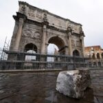One Of Rome’s Ancient Monuments Has Been Struck And Damaged By Lightning